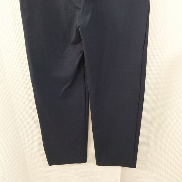 NWOT! LOFT! NAVY BLUE STRETCH TAILORED CASUAL PANTS, SLACKS, MIDRISE! SZ S - Picture 7 of 12